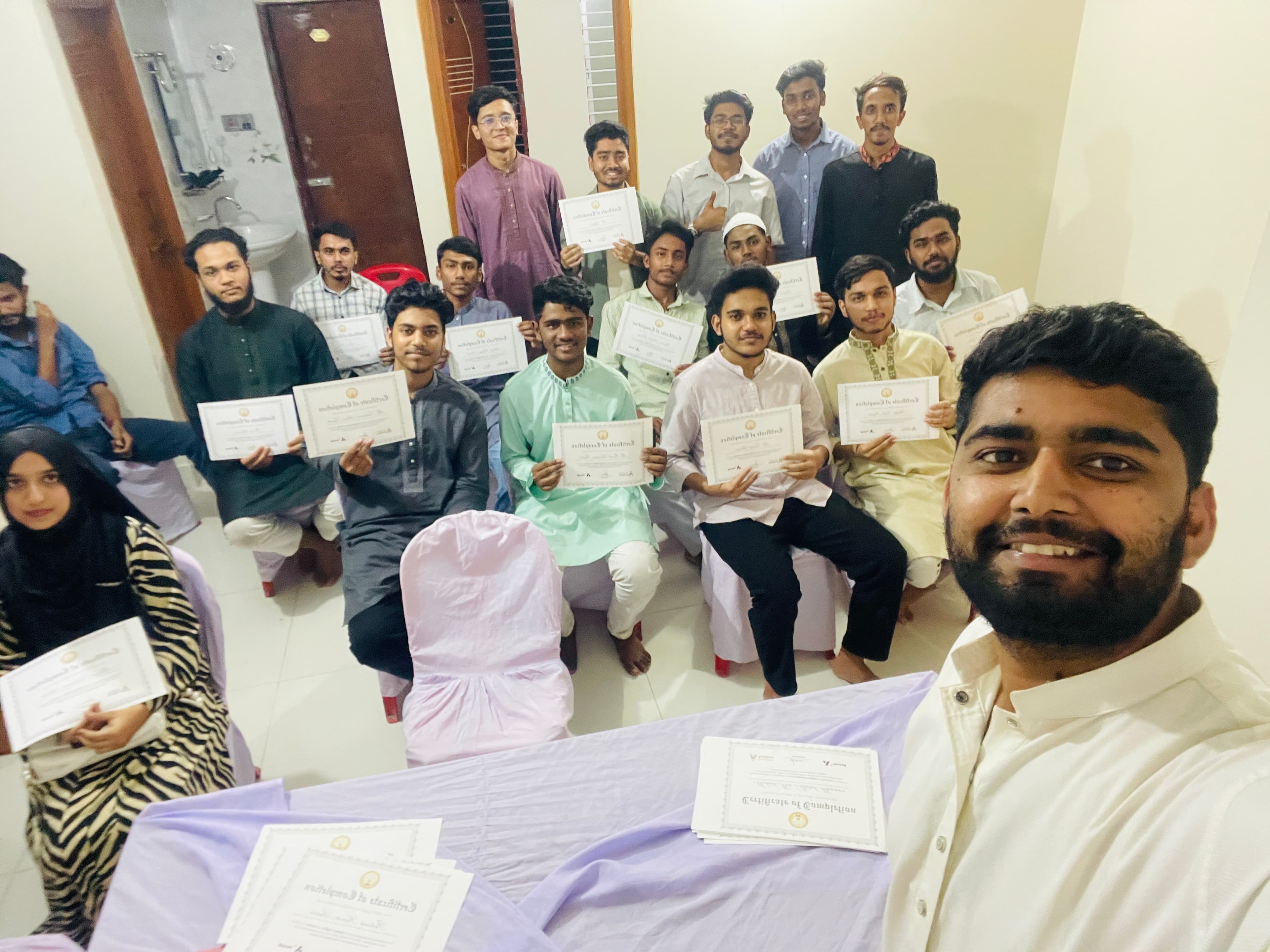 Spoken English Certificate Ceremony